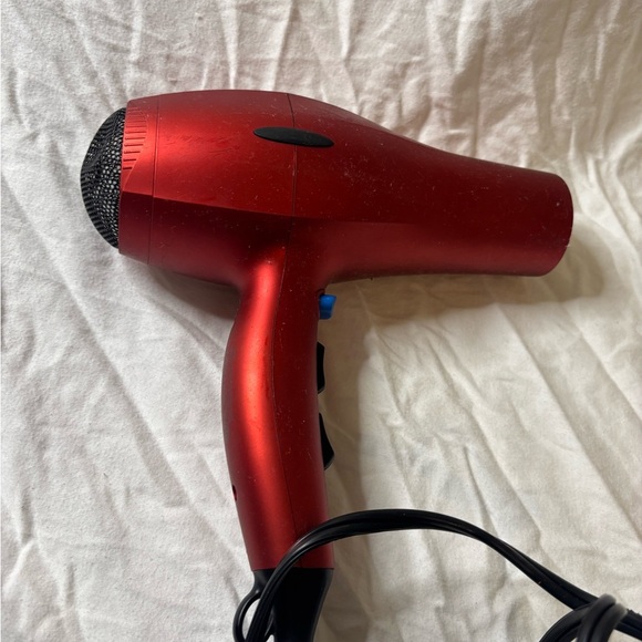 Conair 1875 Red Hair Dryer - Picture 5 of 8